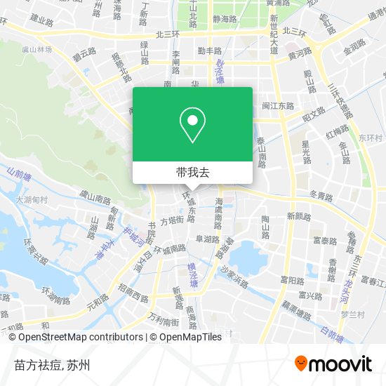 苗方祛痘地图