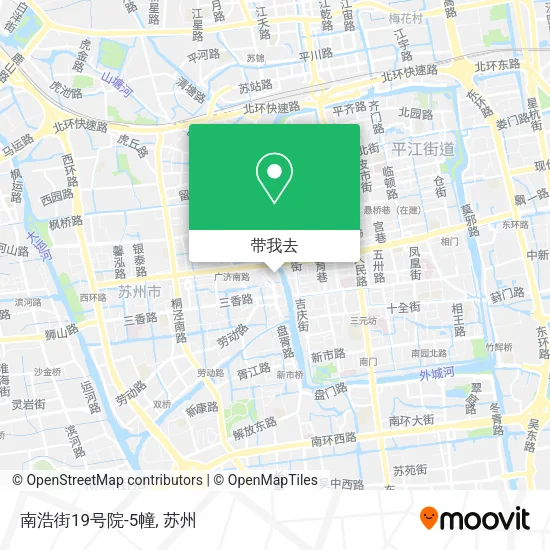 南浩街19号院-5幢地图