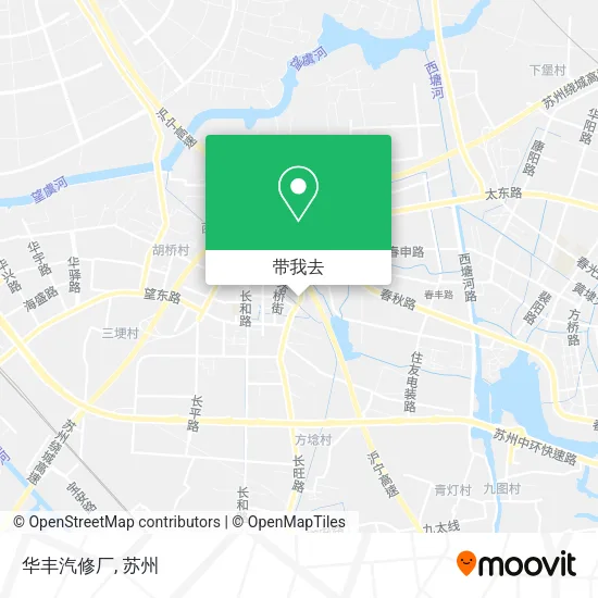 华丰汽修厂地图