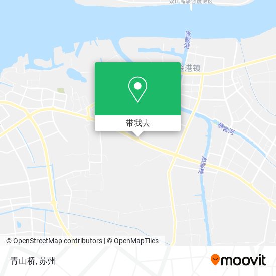 青山桥地图