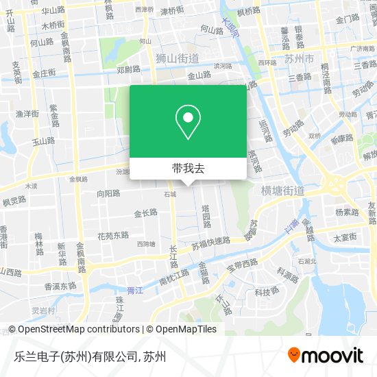 乐兰电子(苏州)有限公司地图