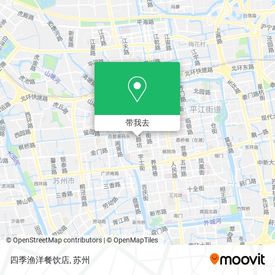 四季渔洋餐饮店地图