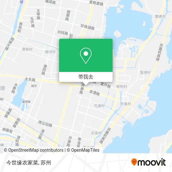 今世缘农家菜地图