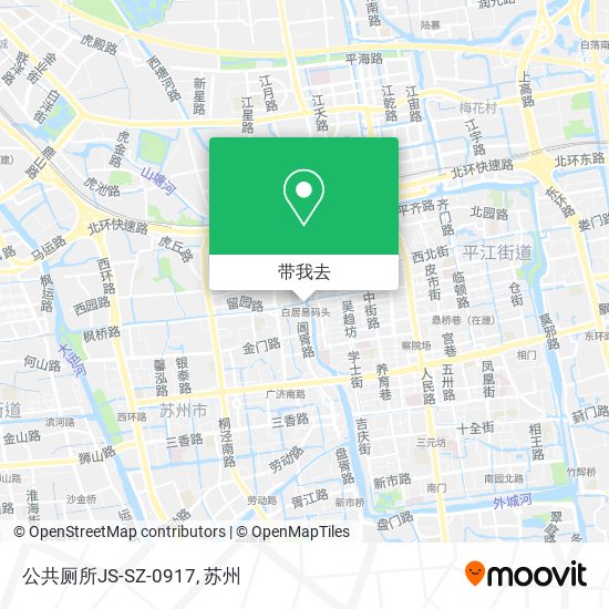 公共厕所JS-SZ-0917地图