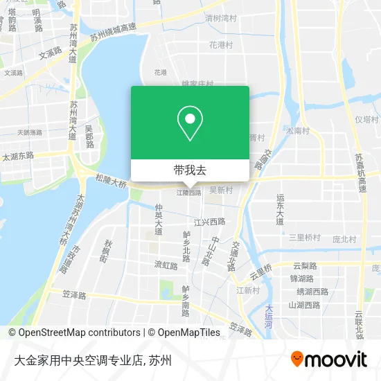 大金家用中央空调专业店地图