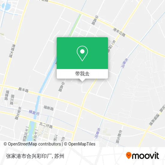 张家港市合兴彩印厂地图