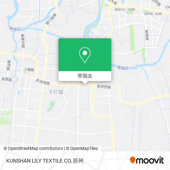 KUNSHAN LILY TEXTILE CO地图