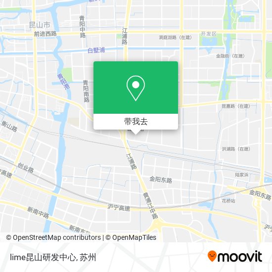 lime昆山研发中心地图