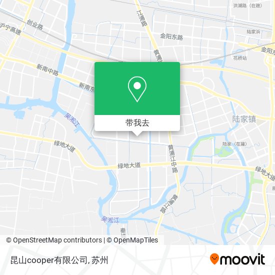 昆山cooper有限公司地图