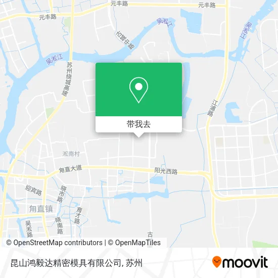 昆山鸿毅达精密模具有限公司地图