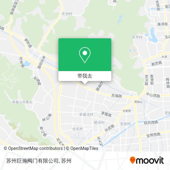 苏州巨瀚阀门有限公司地图