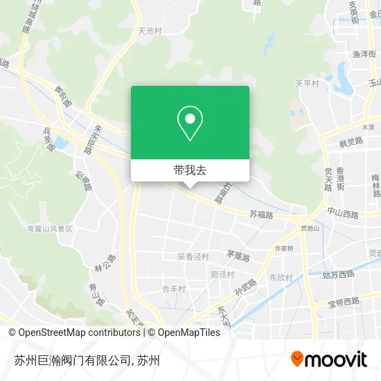 苏州巨瀚阀门有限公司地图