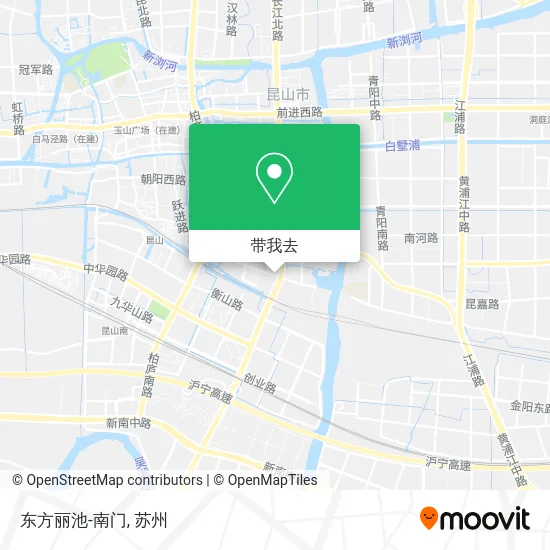 东方丽池-南门地图