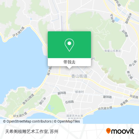 天希阁核雕艺术工作室地图