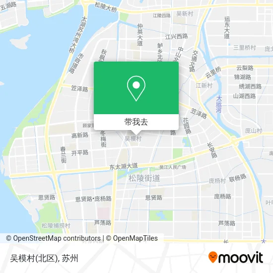 吴模村(北区)地图