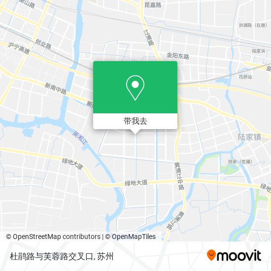 杜鹃路与芙蓉路交叉口地图