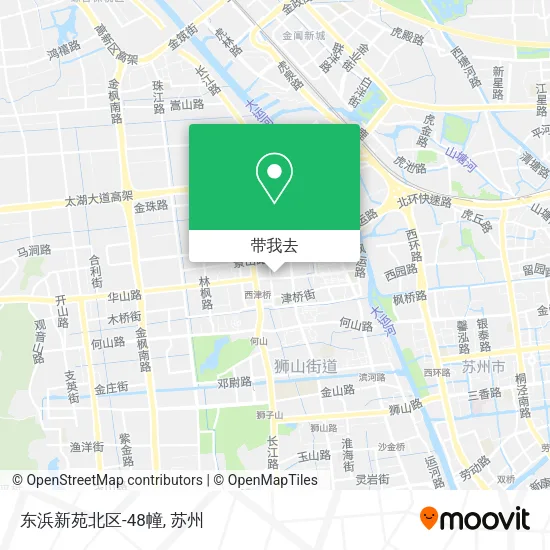 东浜新苑北区-48幢地图