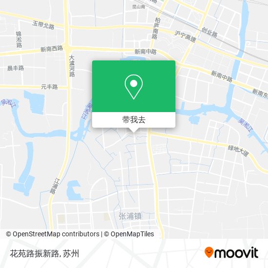 花苑路振新路地图