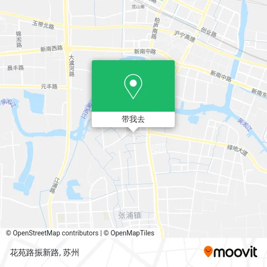 花苑路振新路地图