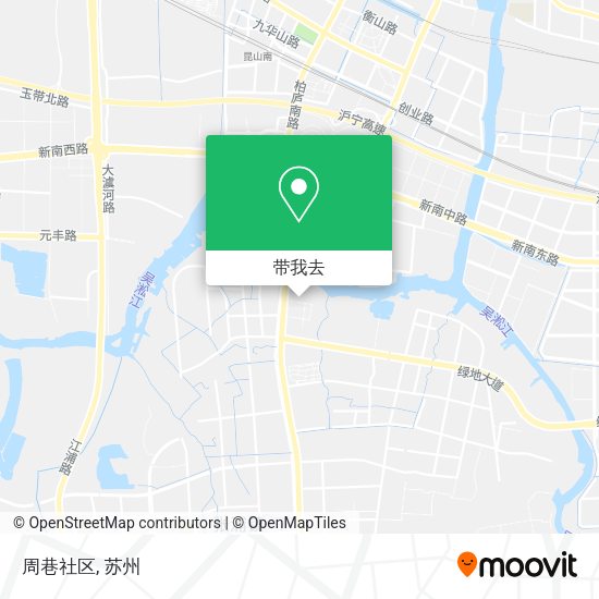 周巷社区地图