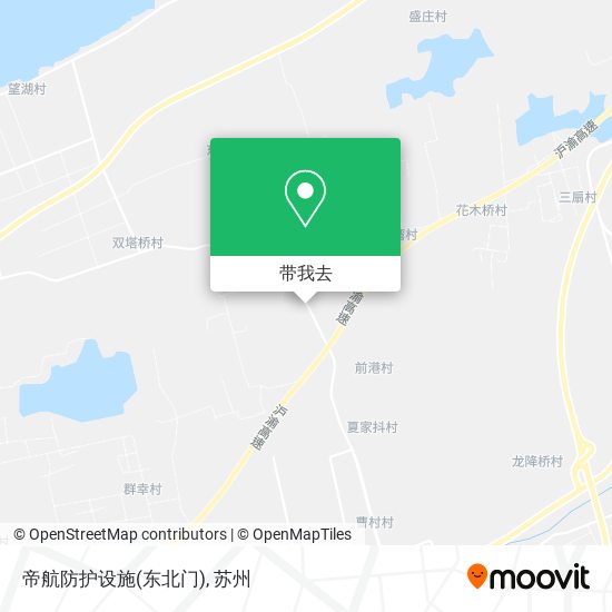 帝航防护设施(东北门)地图