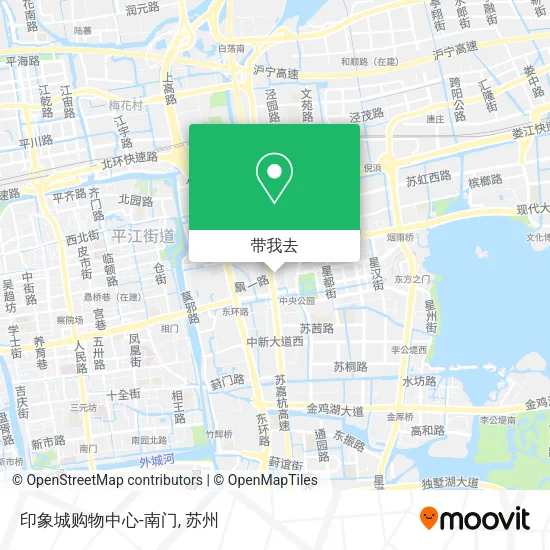 印象城购物中心-南门地图