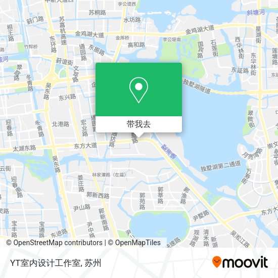 YT室内设计工作室地图