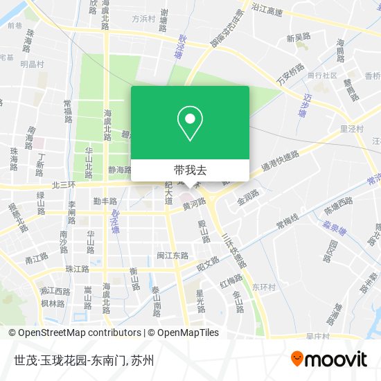世茂·玉珑花园-东南门地图