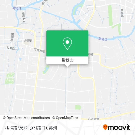 延福路/炎武北路(路口)地图