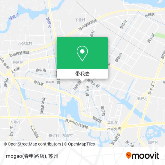 mogao(春申路店)地图