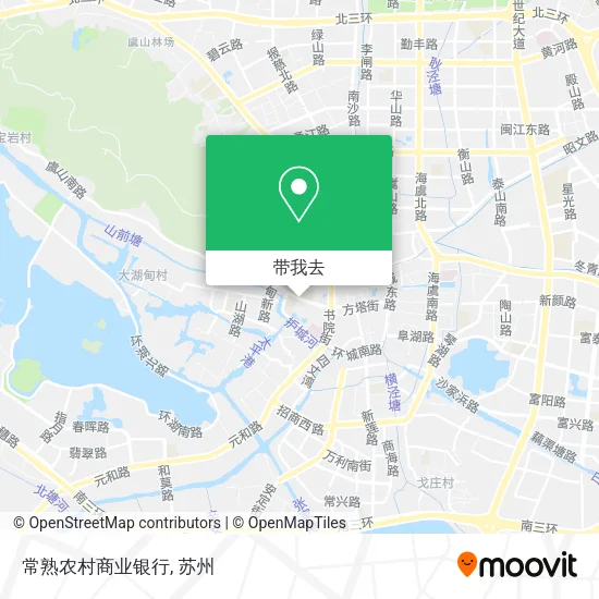 常熟农村商业银行地图