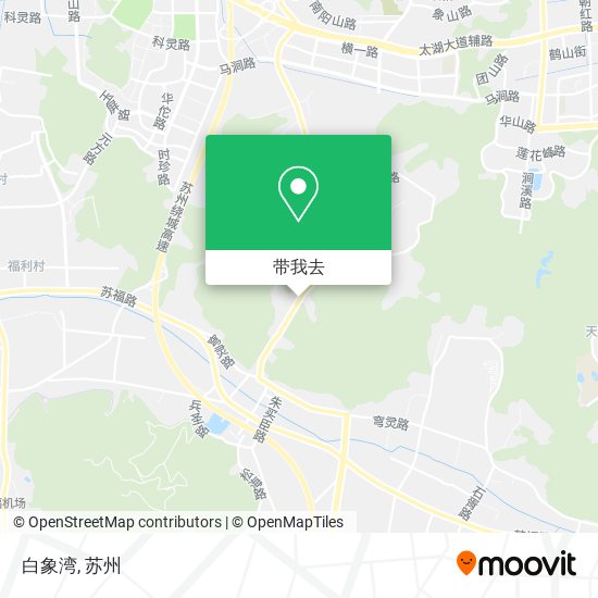 白象湾地图