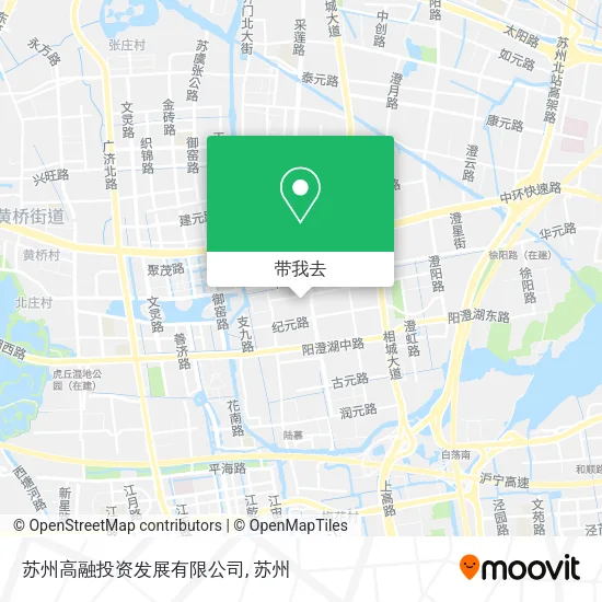 苏州高融投资发展有限公司地图