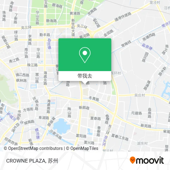 CROWNE PLAZA地图
