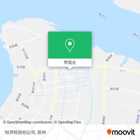 恒芳旺纺织公司地图