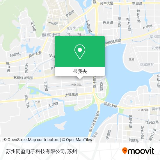 苏州同盈电子科技有限公司地图