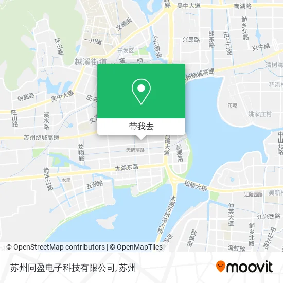 苏州同盈电子科技有限公司地图
