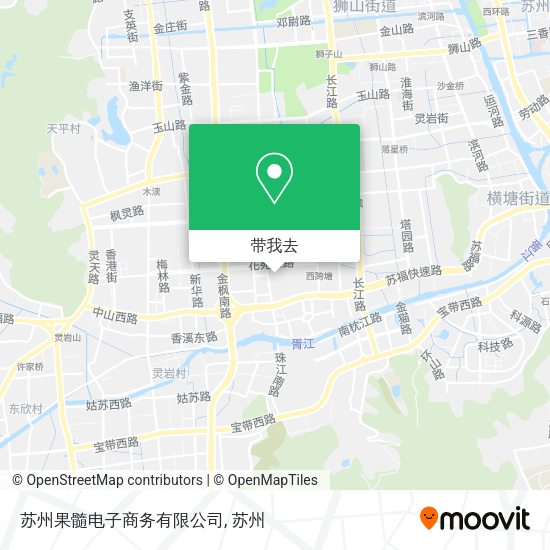 苏州果髓电子商务有限公司地图