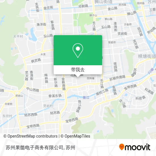苏州果髓电子商务有限公司地图