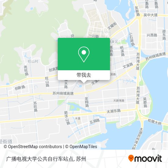 广播电视大学公共自行车站点地图