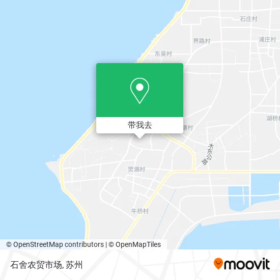 石舍农贸市场地图
