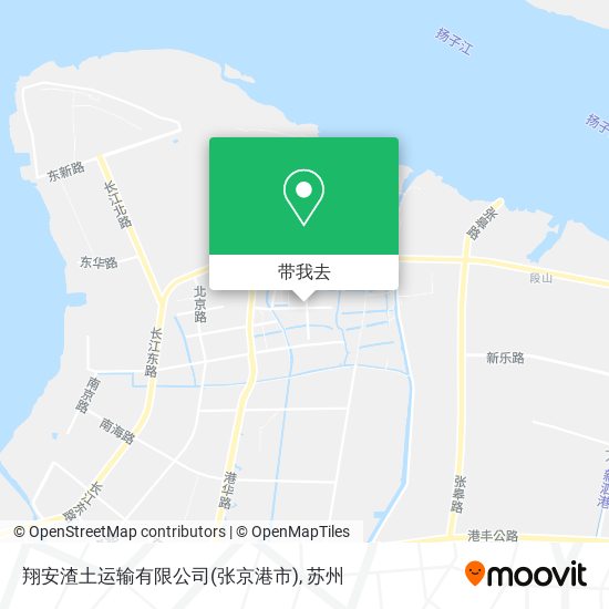 翔安渣土运输有限公司(张京港市)地图