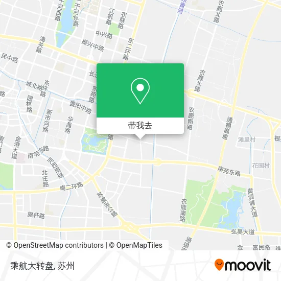 乘航大转盘地图