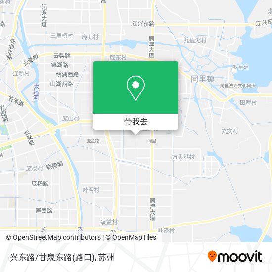 兴东路/甘泉东路(路口)地图