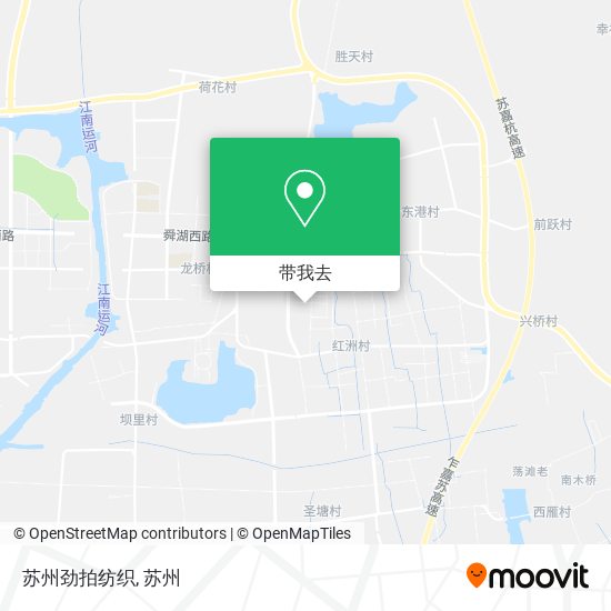 苏州劲拍纺织地图