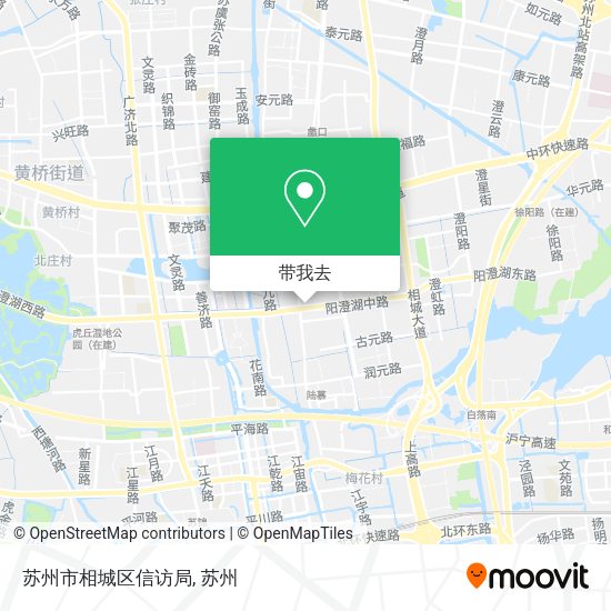 苏州市相城区信访局地图