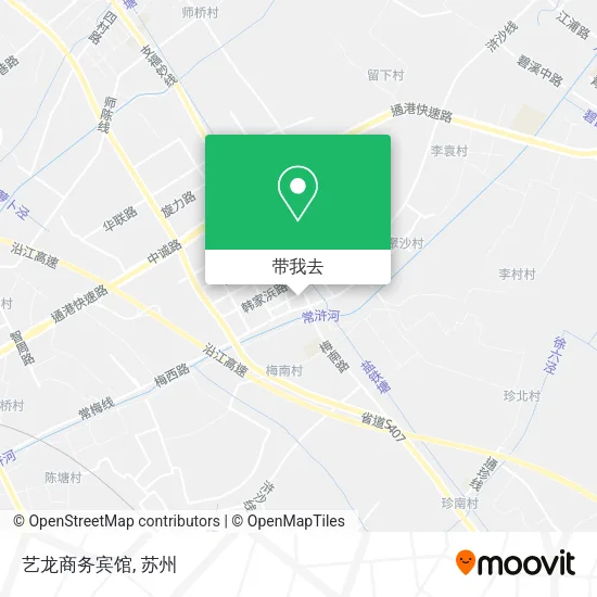艺龙商务宾馆地图