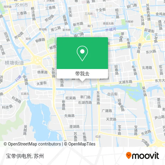 宝带供电所地图