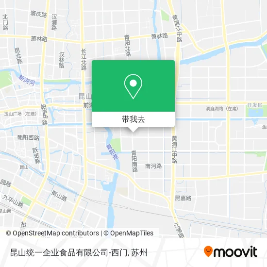 昆山统一企业食品有限公司-西门地图