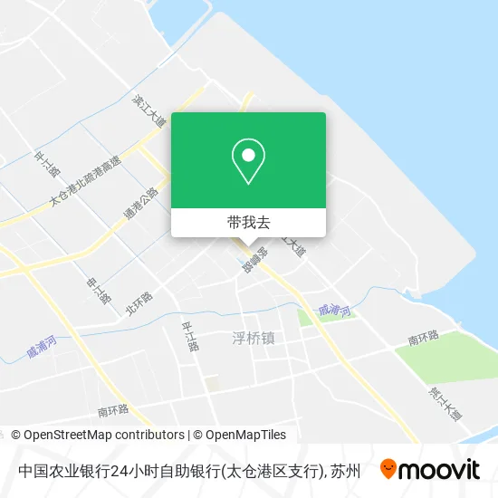 中国农业银行24小时自助银行(太仓港区支行)地图